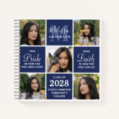 卒業モダン5写真卒業GuestBook ノートブック (正面)