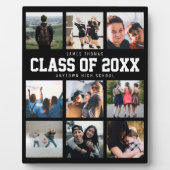 卒業モダン9インスタグラム写真コラージュ フォトプラーク (正面)