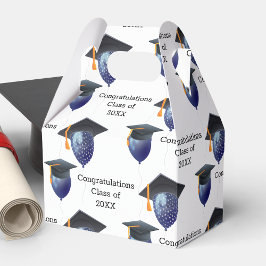 卒業モルタルボード及び風船 フェイバーボックス