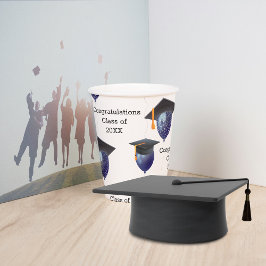 卒業モルタルボード及び風船 紙コップ