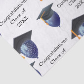 卒業モルタルボード及び風船 薄葉紙 (詳細)