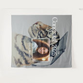 卒業ユニークの背景 タペストリー (正面(横))