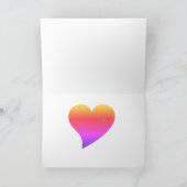 卒業ユニークまたは誕生日のグリーティングカード カード (内部)