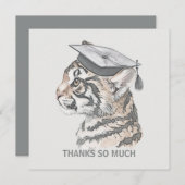 卒業ユニークサンキューカード サンキューカード (正面/裏面)