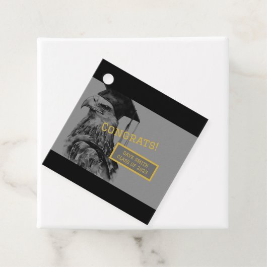 卒業ユニークメッセージカード | イーグル フェイバータグ (インサイチュ)
