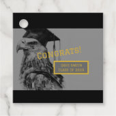 卒業ユニークメッセージカード | イーグル フェイバータグ (正面)