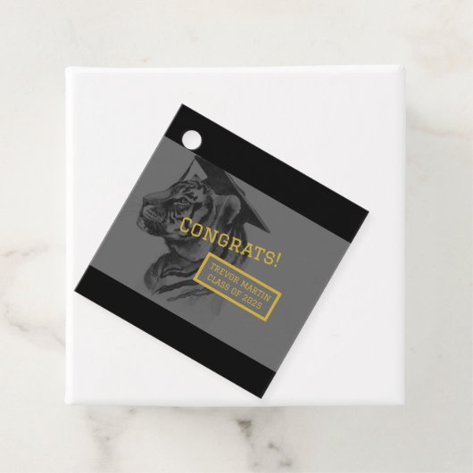 卒業ユニークメッセージカード フェイバータグ (インサイチュ)