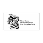 卒業ユニーク差出人住所 ラバースタンプ (インプリント)