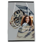 卒業ユニーク抱き枕 ミディアムペーパーバッグ (正面)