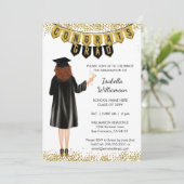 卒業ユニーク招待状赤毛 招待状 (スタンド正面)