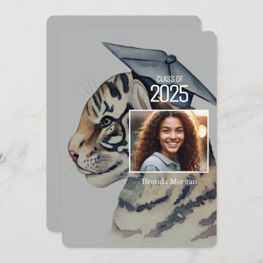 卒業ユニーク期日の保存 セーブザデート (正面/裏面)