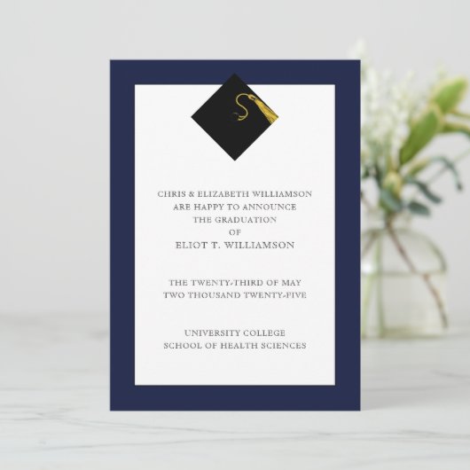 卒業ユニーク発表 招待状 (スタンド正面)