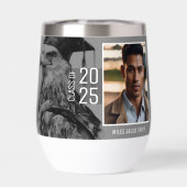 卒業ユニーク2枚フォト飲み物用品 (背面)