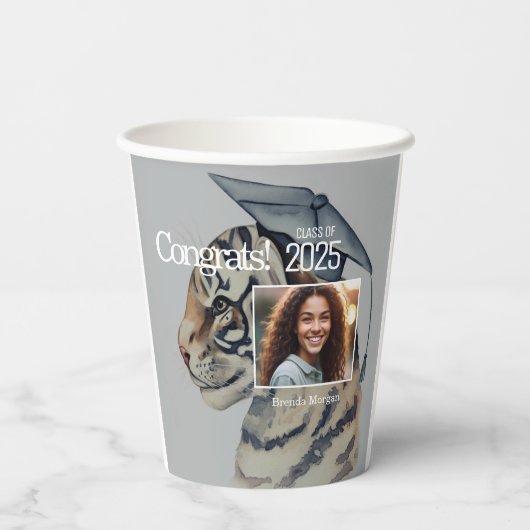 卒業ユニーク 紙コップ (裏面)