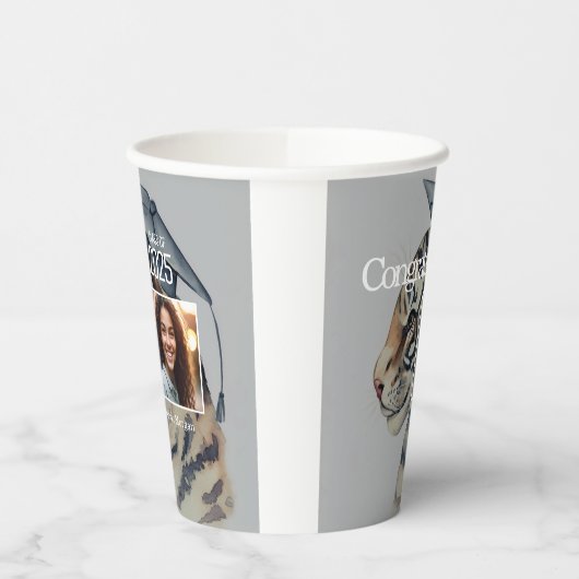 卒業ユニーク 紙コップ (左)