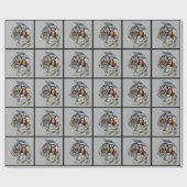 卒業ラッユニークピング紙 ラッピングペーパー (フラット)