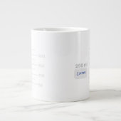 卒業ラボビーカーコーヒーマグ科学愛好家 ジャンボコーヒーマグカップ (正面)