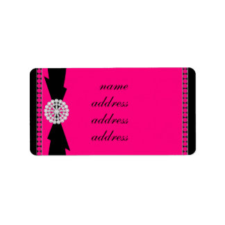 卒業リターンラベル_ダイヤモンド/ボウ ラベル