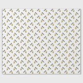 卒業リボンスター ラッピングペーパー (フラット)