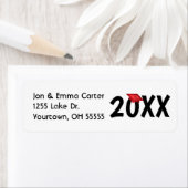 卒業レッドキャップとブラックタッセル ラベル (インサイチュ)