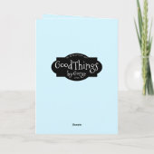 卒業ローラーのコースターの乗車の父に カード (裏面)