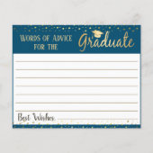 卒業ワードアドバイス紙シート (正面)