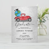 卒業ヴィンテージトラックグローブグラッドキャップ 案内状 (スタンド正面)