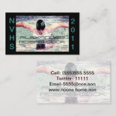 卒業交換ラベルサンプル コーリングカード (正面/裏面)