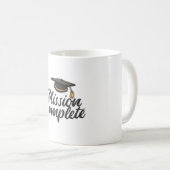 卒業任務の完了 コーヒーマグカップ (正面右)