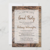 卒業会 招待状 (裏面)