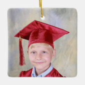 卒業何年にもわたって セラミックオーナメント (正面)