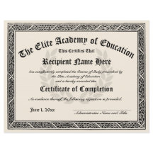 卒業修了証書の授与