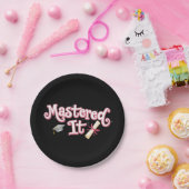 卒業修士号を取得 ペーパープレート (パーティー)