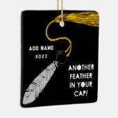 卒業優等卒業記念ギフト セラミックオーナメント (右)