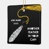 卒業優等卒業記念ギフト セラミックオーナメント (左)