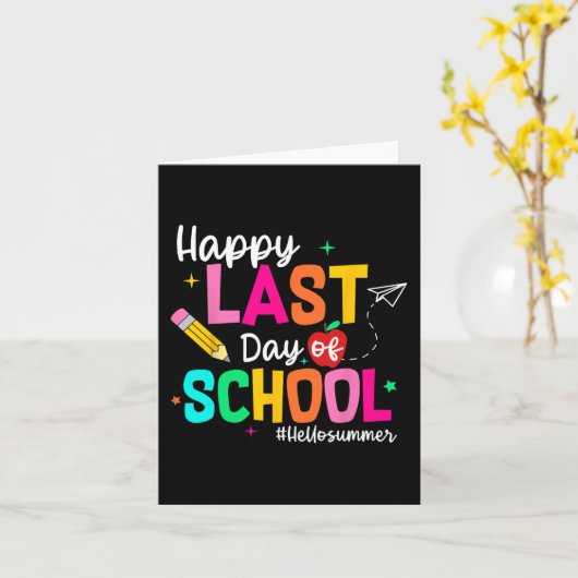 卒業先生生 カード (黄色い花)