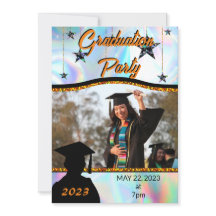 卒業党パーソナライズされた招待状