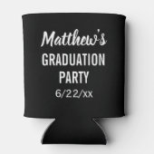 卒業党優遇モダンタイポグラフィ 缶クーラー (裏面)