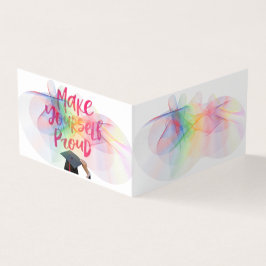 卒業党招待状 名刺