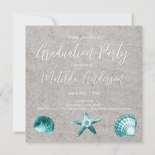 卒業党招待状 招待状 (正面)