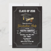 卒業党招待状 招待状 (正面)