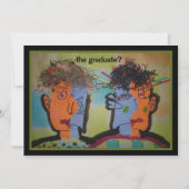 卒業党招待状 招待状 (正面)