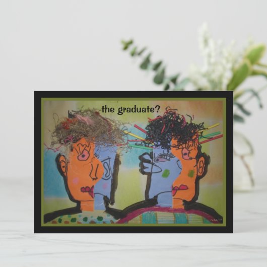 卒業党招待状 招待状 (スタンド正面)