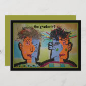 卒業党招待状 招待状 (正面/裏面)