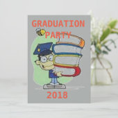 卒業党招待状 招待状 (スタンド正面)