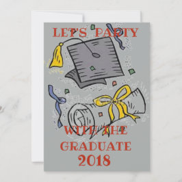 卒業党招待状 招待状