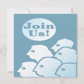 卒業党招待状 招待状 (裏面)