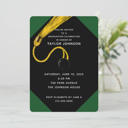 卒業党招待状 招待状 (スタンド正面)