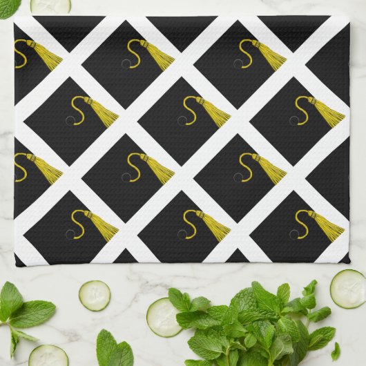 卒業党 キッチンタオル (折り畳み)