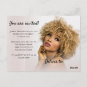 卒業党 |フォトカジュアル招待状 ポストカード (裏面)